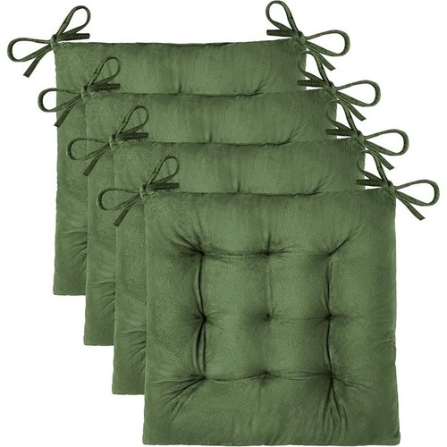 Soft velvet chair cushion - soft,