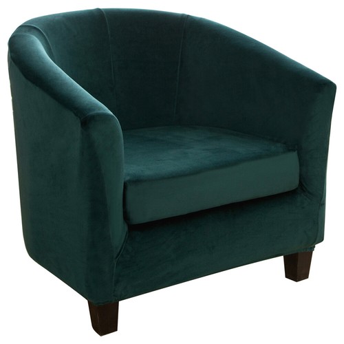 2pcs stretch velvet tub chair - 2pcs,