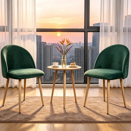 Lightdot velvet dining set of - ,
