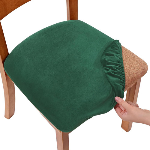 Velvet seat covers for - velvet, dining