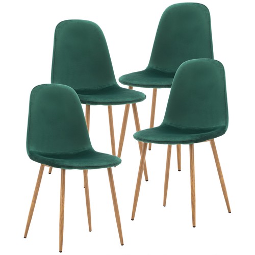 Green modern set velvet - modern,