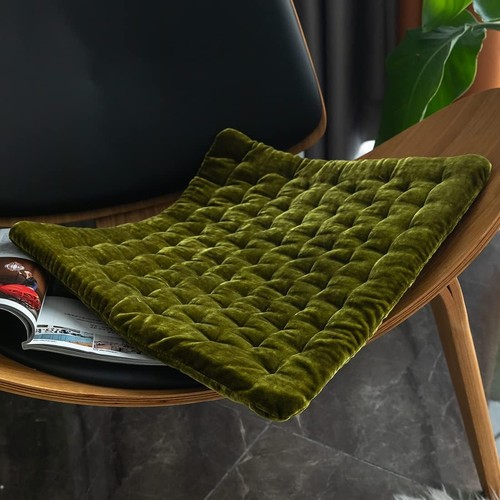 Luxury velvet square chair - square,